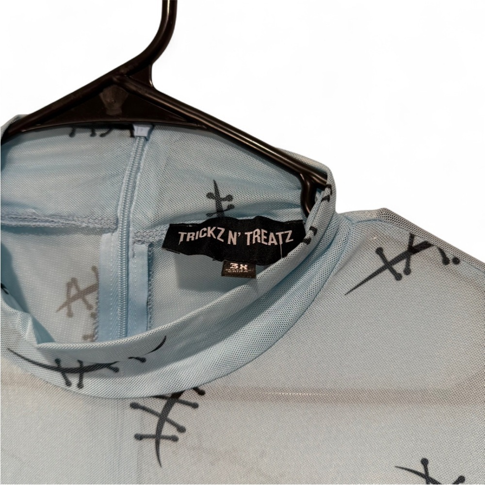 Dolls Kill Nightmare Before Christmas Sally Halloween Costume, Plus Size 3X NEW - Picture 11 of 12